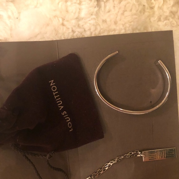 Men’s Louis Vutton bracelet and necklace - Picture 6 of 8